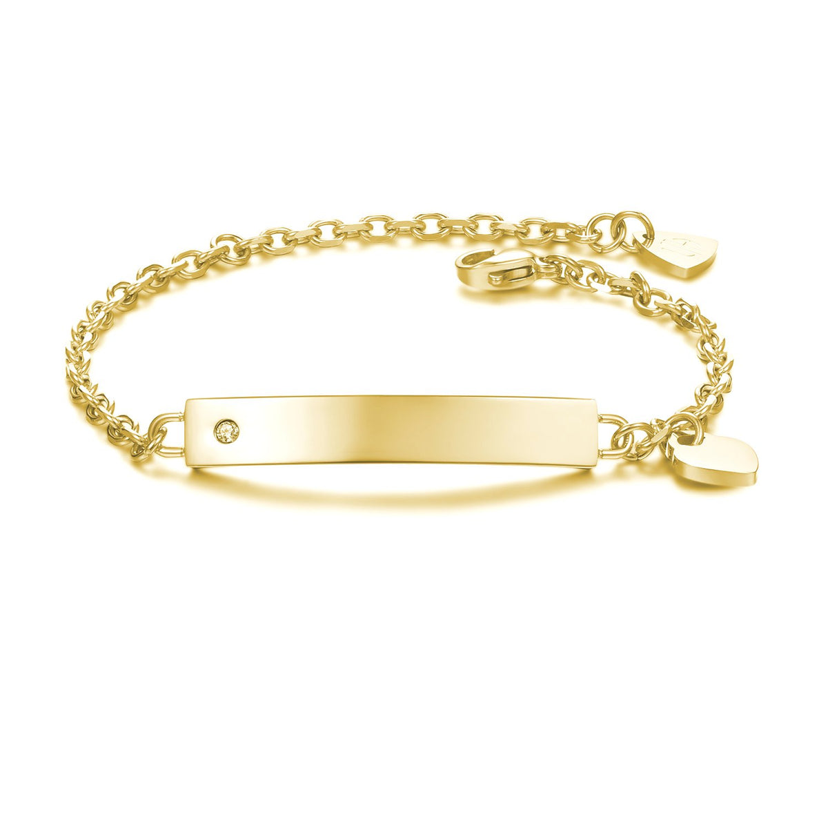 Little Zirkonia Armband mit Gravur